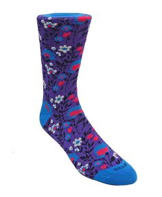 Мужские классические носки с цветочным принтом DUCHAMP LONDON, мультиколор
