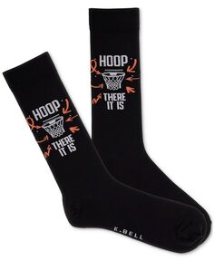 Мужские носки с обручем There It Is Crew K. Bell Socks, черный