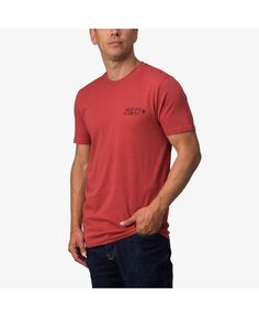 Мужская футболка Malibu с коротким рукавом REEF, красный