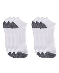 Мужские низкие носки с мягкой подкладкой, упаковка из 6 шт. Geoffrey Beene, цвет White