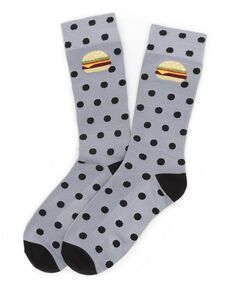 Мужские носки с чизбургером Cufflinks Inc., серый