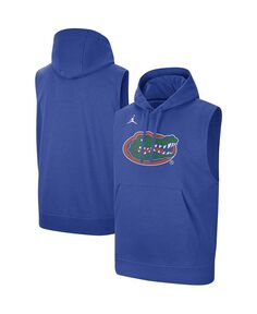 Мужской пуловер без рукавов с капюшоном и логотипом Royal Florida Gators Jordan, синий