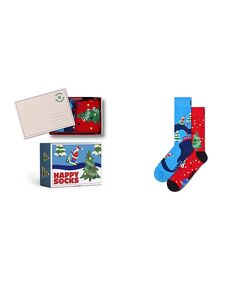 Подарочный набор мужских носков Happy Holidays, 2 шт. Happy Socks, мультиколор