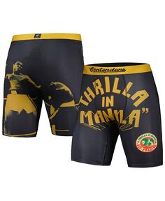 Мужские черные боксеры Мухаммеда Али &quot;Thrilla in Manilla&quot; Contenders Clothing, черный