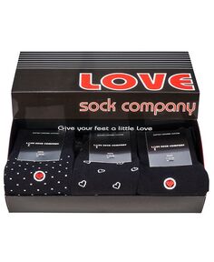 Роскошные мужские носки в подарочной упаковке, 3 шт. Love Sock Company, мультиколор