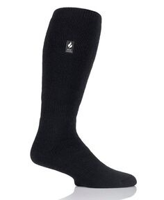 Мужские однотонные длинные носки Lite Kingfisher Heat Holders, черный