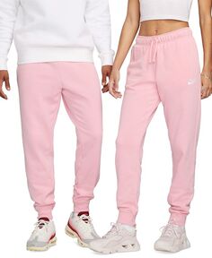 Женская спортивная одежда Клубные флисовые джоггеры со средней посадкой Nike, розовый