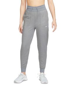 Женские брюки-джоггеры Therma-FIT One с высокой талией 7/8 Nike, серый