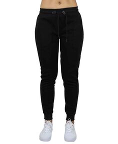 Женские спортивные штаны свободного кроя из френч-терри для джоггеров Galaxy By Harvic, черный