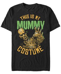 Универсальный мужской костюм на Хэллоуин с монстрами «Моя мама», футболка с короткими рукавами Fifth Sun, черный