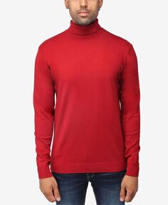 Мужской свитер с высоким воротником и пуловером X-Ray, цвет Burgundy