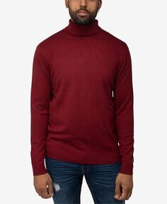 Мужской свитер с высоким воротником и пуловером X-Ray, цвет Cranberry
