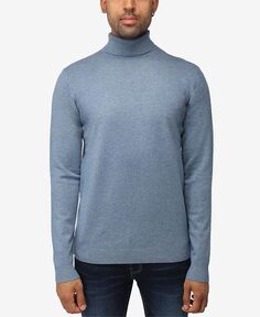 Мужской свитер с высоким воротником и пуловером X-Ray, цвет Heather Slate