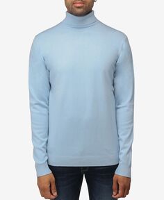 Мужской свитер с высоким воротником и пуловером X-Ray, цвет Powder Blue