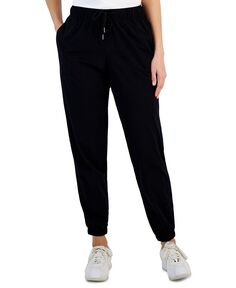 Женские брюки-джоггеры из флиса в стиле ретро ID Ideology, черный