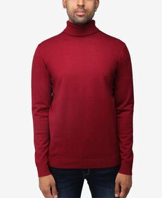 Мужской свитер с высоким воротником и пуловером X-Ray, цвет Scarlet