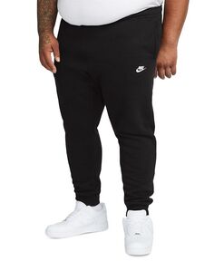 Мужская спортивная одежда Club Флисовые джоггеры Nike, черный