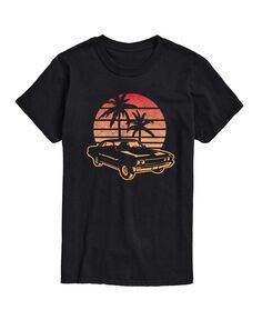 Мужская футболка с коротким рукавом Sunset Car AIRWAVES, черный