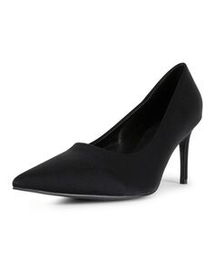 Женские туфли-лодочки Sophia с острым носком — расширенные размеры 10–14 SMASH Shoes, черный