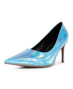 Женские туфли-лодочки Sophia с острым носком — расширенные размеры 10–14 SMASH Shoes, синий