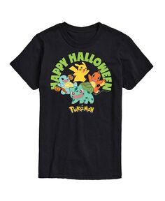 Мужская футболка Pokemon Happy Halloween AIRWAVES, черный