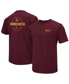 Мужская темно-бордовая футболка Minnesota Golden Gophers OHT в военном стиле с признательностью Colosseum, красный