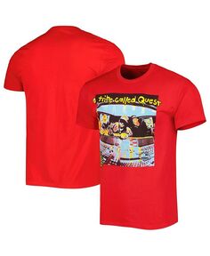 Мужская и женская красная футболка с рисунком A Tribe Called Quest Philcos, красный