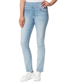 Женские прямые узкие джинсы Amanda без застежки Gloria Vanderbilt, цвет Zermatt