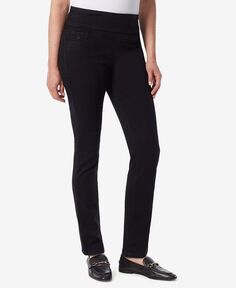 Женские прямые узкие джинсы Amanda без застежки Gloria Vanderbilt, черный