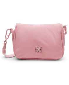 Нейлоновая сумка через плечо Holli Puff с сумочкой Steve Madden, розовый