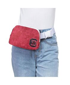 Женская поясная сумка South Carolina Gamecocks с цветочным принтом ZooZatz, красный
