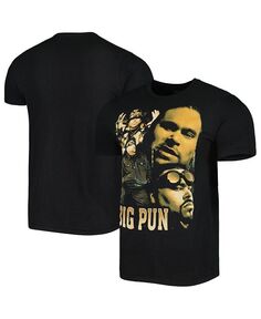 Мужская и женская черная футболка с рисунком Big Pun Philcos, цвет Black