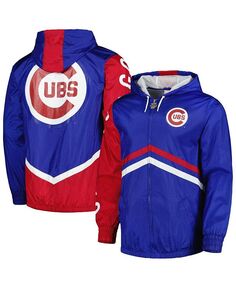 Мужская ветровка с капюшоном и молнией во всю длину Royal Chicago Cubs Undeniable Mitchell &amp; Ness, синий