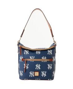 Женская большая сумка в спортивном стиле с монограммой New York Yankees Dooney &amp; Bourke, синий