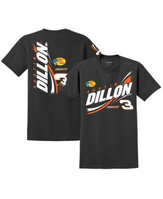 Мужская черная футболка Austin Dillon Lifestyle Richard Childress Racing Team Collection, черный