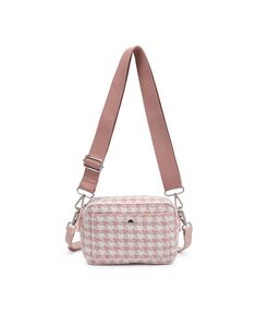 Keekee – сумка через плечо с узором «гусиные лапки» Moda Luxe, розовый
