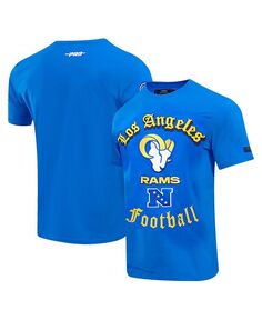 Мужская футболка Royal Los Angeles Rams Old English Pro Standard, синий