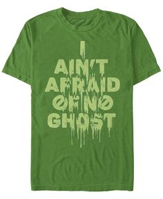 Мужская футболка с короткими рукавами и надписью Ain&apos;T Afraid of No Ghost Slime Fifth Sun, зеленый