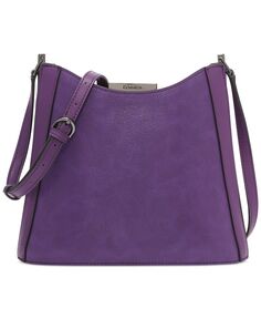 Регулируемая сумка через плечо Wren с магнитной застежкой Calvin Klein, фиолетовый