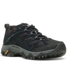 Мужские походные туфли на шнуровке Moab 3 Merrell, черный