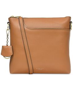 Женская кожаная сумка через плечо Pockets 2.0 на молнии с застежкой-молнией Radley London, тан/бежевый