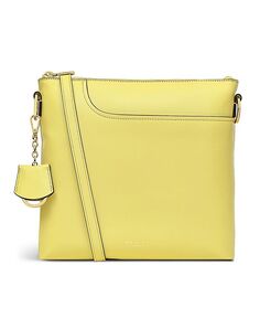 Женская кожаная сумка через плечо Pockets 2.0 на молнии с застежкой-молнией Radley London, желтый