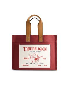 Женская сумка-тоут True Religion, красный
