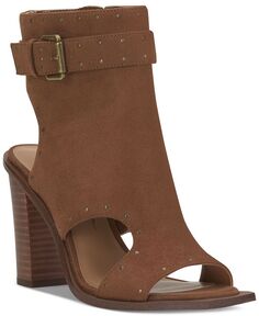 Женские классические сандалии Rochha с пряжками и шипами Jessica Simpson, коричневый