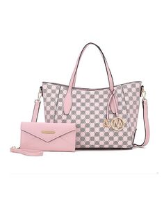 Женская сумка-тоут Gianna с соответствующим кошельком от Mia K MKF Collection, розовый