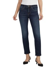 Женские узкие прямые джинсы Cassie со средней посадкой JAG, цвет Brisk Blue