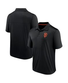 Мужская черная рубашка-поло с логотипом San Francisco Giants Fanatics, черный