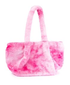 Пуховая сумка-тоут Tie Dye Skinnydip London, розовый