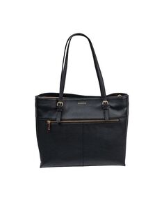 Женская кожаная сумка-тоут из коллекции Gala CHAMPS, черный