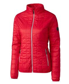 Женская утепленная куртка-пуховик Rainier PrimaLoft с полной молнией Cutter &amp; Buck, красный